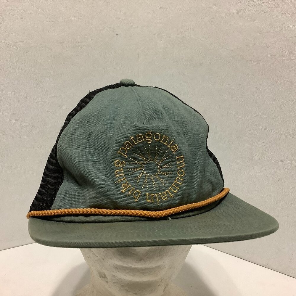 Patagonia Mountain Biking Snapback Hat Cap Grey